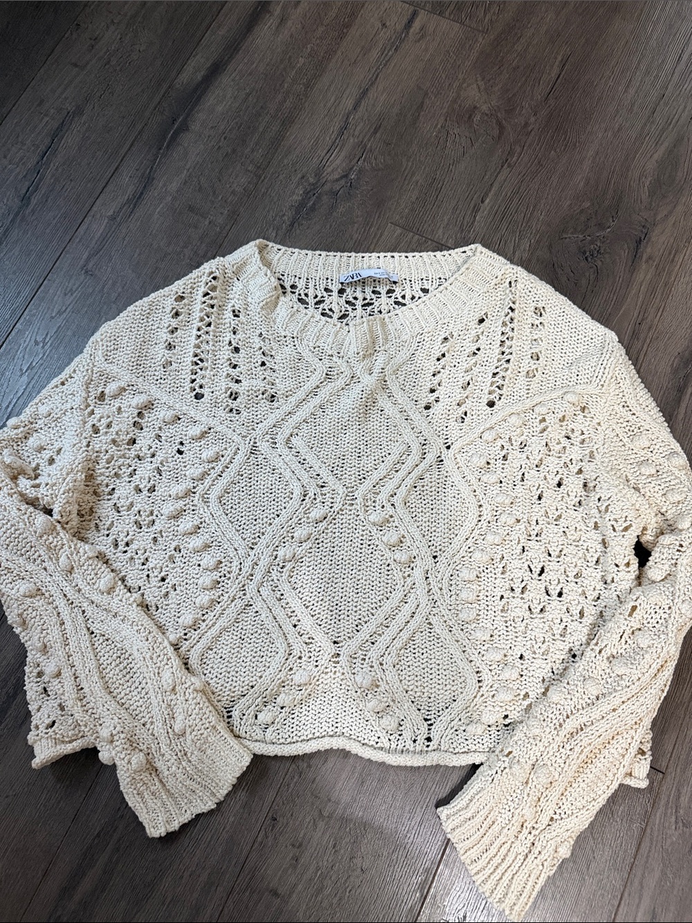 Zara knitted sweater US S